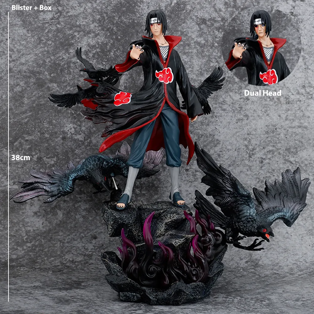 Itachi On Throne Double Head Premium Figure 38cm (Blister+Box)