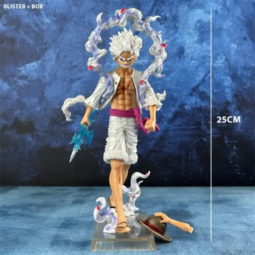 Luffy Gear 5 Punch Down 15cm Figure (With Box)