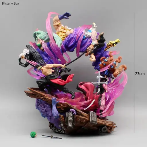 Zoro Highly Detailed 23cm Figure (Blister+Box)