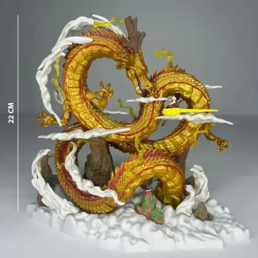 DBZ Golden Shenron Action Figure