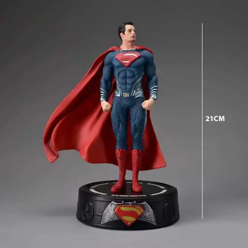 Super-Man 21cm Led Base Figure ( Blister+Box )