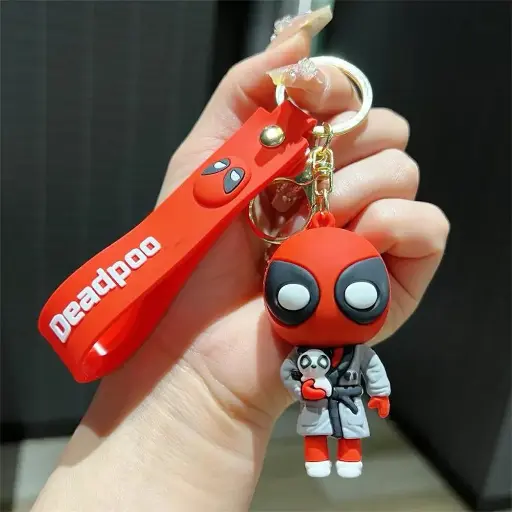 deadpool Dog keychian