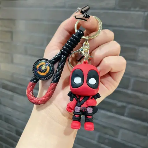 Dedapool rope keychain