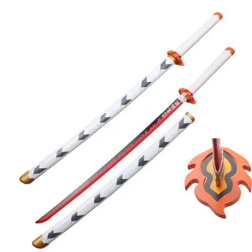 Rengoku Wooden Katana