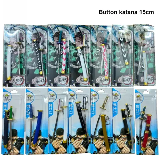 metal katana keychain per piece
